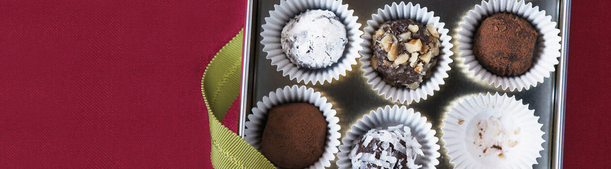chocolate truffles