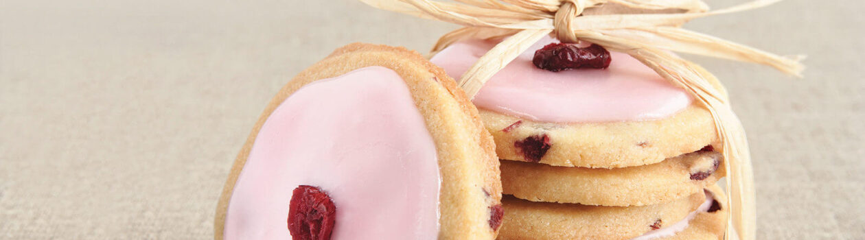 cranberry lemon shortbread