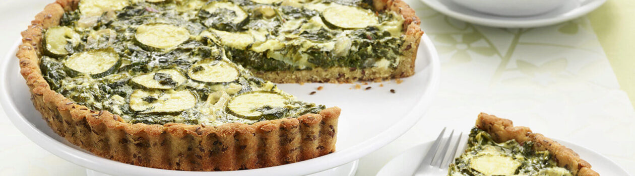 gluten free spinach tart