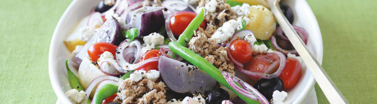 nicoise petite potato salad