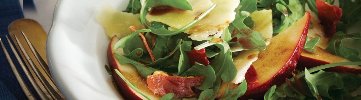 pear parmesan prosciutto chip salad