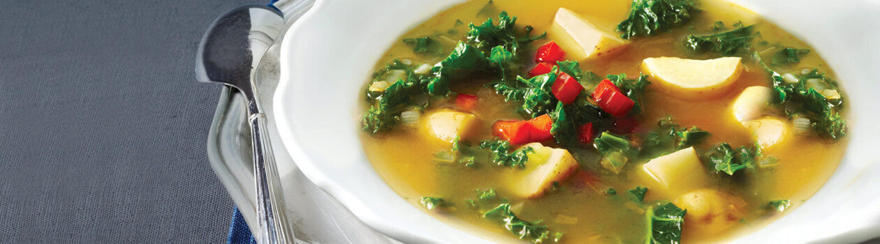 spicy kale soup