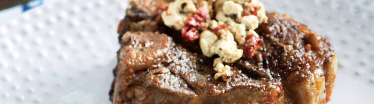 tangy greek lamb chops