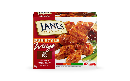 Janes Pub Style Wings Bold BBQ 660 g