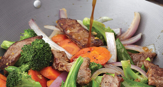 Garlic Ginger Beef Stir Fry