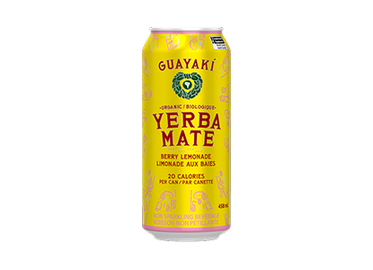 Guayaki Yerba Mate Berry Lemonade 485 mL