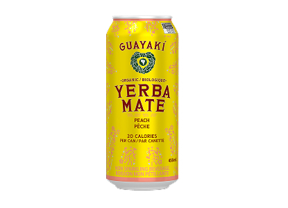 Guayaki Yerba Mate Peach 485 mL