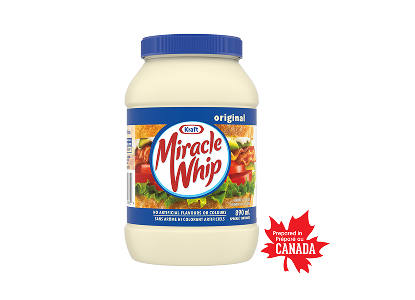 Kraft Miracle Whip Original Spread 890 mL