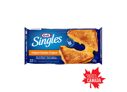 Kraft Singles Original Cheddar Slices 410 g
