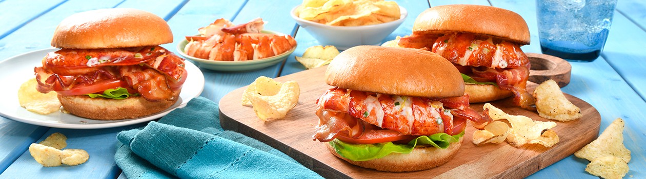 Lobster burgers