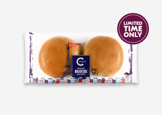 Package of Compliments Brioche Buns