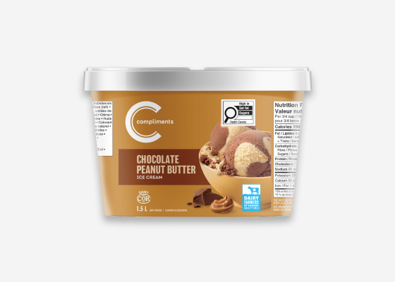 Tub of Compliments Peanut Butter Chocolate Ice Cream