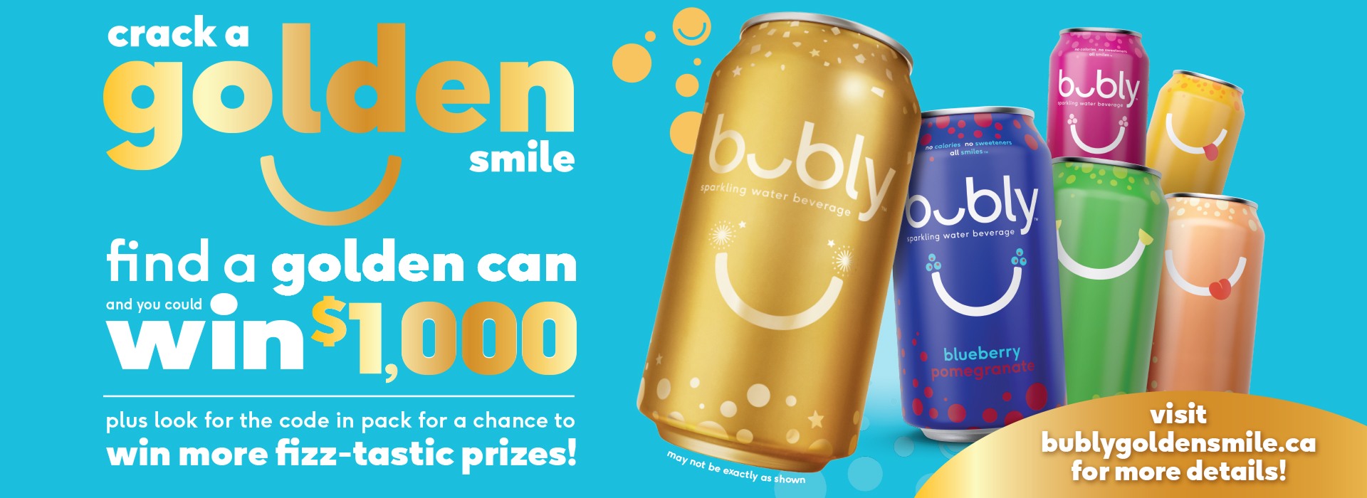 Crack a golden smile
